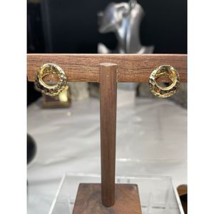 SOLD! 14k gold circle earrings